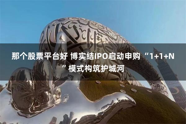 那个股票平台好 博实结IPO启动申购 “1+1+N”模式构筑护城河