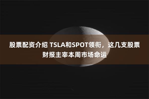 股票配资介绍 TSLA和SPOT领衔，这几支股票财报主宰本周市场命运