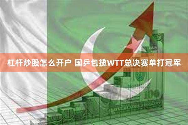 杠杆炒股怎么开户 国乒包揽WTT总决赛单打冠军